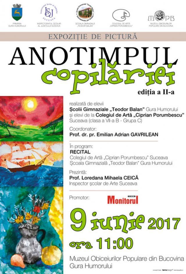 Expoziţia de pictură „Anotimpul copilăriei”