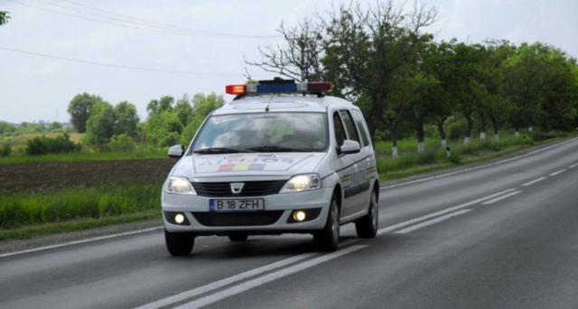 Poliţiştii au plecat în urmărire, cu autospeciala de serviciu. Foto:observatoruldeprahova.ro