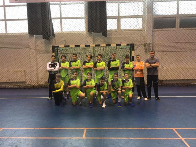 Echipa de handbal juniori IV CSU Suceava, antrenor Vasile Boca