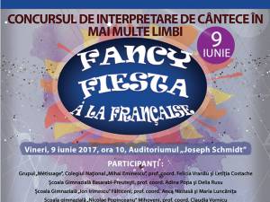 Concurs de interpretare pentru elevi și studenți „Fancy fiesta à la française”, la a VIII-a ediţie