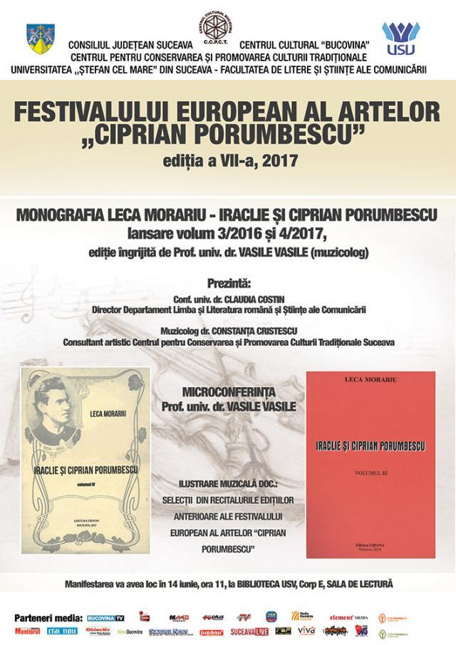 Monografia „Leca Morariu - Iraclie și Ciprian Porumbescu” (vol. III și IV)
