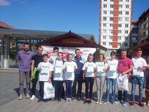 Premianții concursului de legislație rutieră și îndemânare pe bicicletă de la Suceava