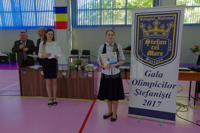 Gala Olimpicilor la CN "Ştefan cel Mare" Suceava