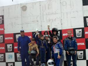 Premii pentru elevi de la Palatul Copiilor, la Campionatului Național de Karting Școlar