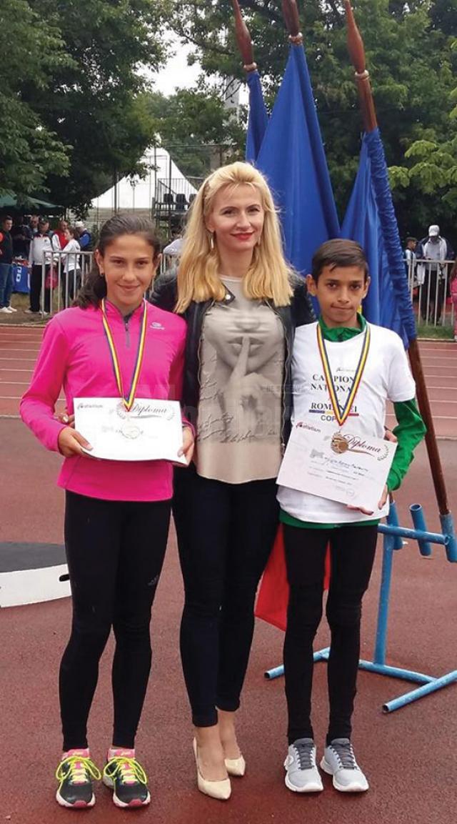 Copiii de la CSM Suceava au câştigat cinci medalii la naţionalele României