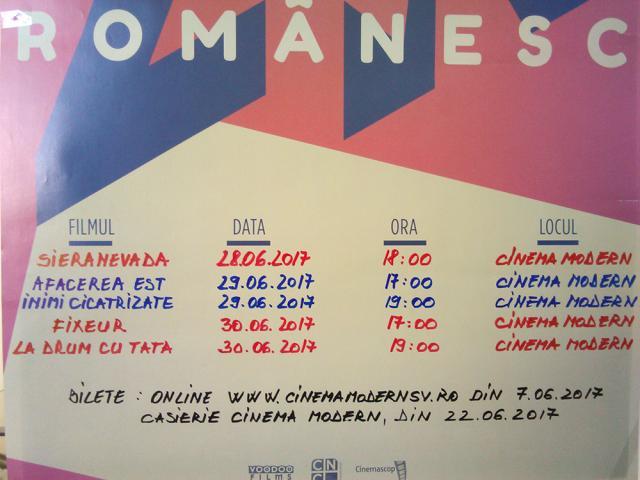 Caravana „Zilele Filmului Românesc” va fi adusă la Suceava de Radio AS şi Primăria Suceava