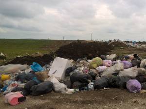 Așa arată groapa ilegală de gunoi de la Bosanci
