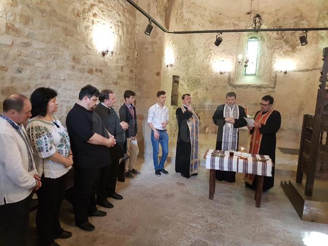 Slujba de pomenire a voievozilor Moldovei, din capela de la Cetatea de Scaun, a marcat debutul Programului Ştefanian