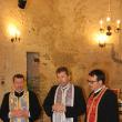 Slujba religioasă a fost oficiată de preoţii Vasile Baltag, Gabriel Herea şi Gheorghe Moroşanu