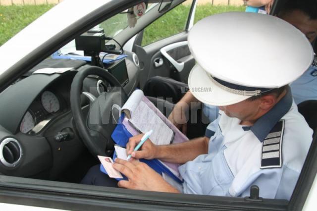 Şoferul s-a ales cu dosar penal