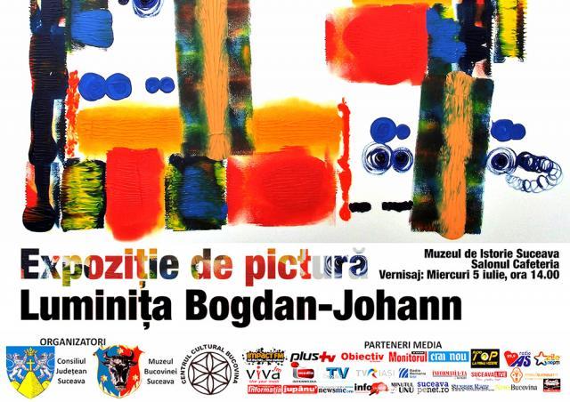 Vernisajul expoziţiei de pictură a artistei plastice Luminiţa Bogdan-Johann