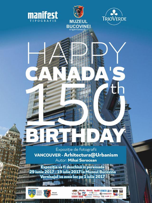 Expoziţia „Happy Canada’s 150 th Birthday”