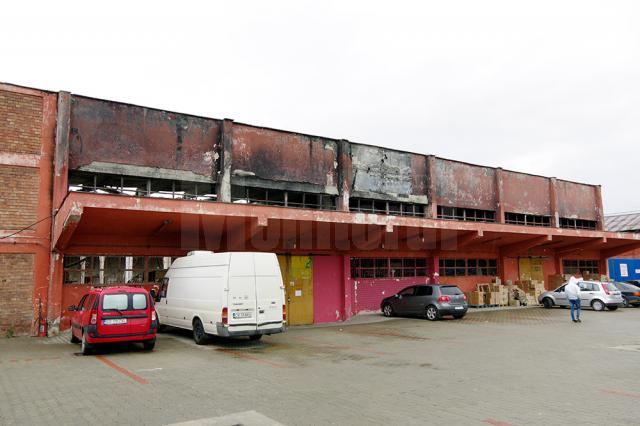 Ruina centrului comercial a fost pusă sub sigiliu la începutul anului 2015