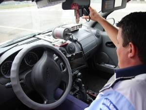 Traficul rutier a fost monitorizat de nouă autospeciale radar