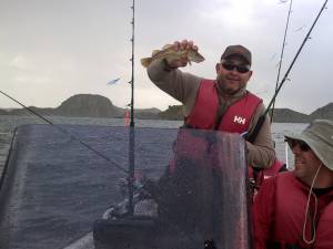 Primul peşte capturat de pescarii suceveni în Marea Nordului