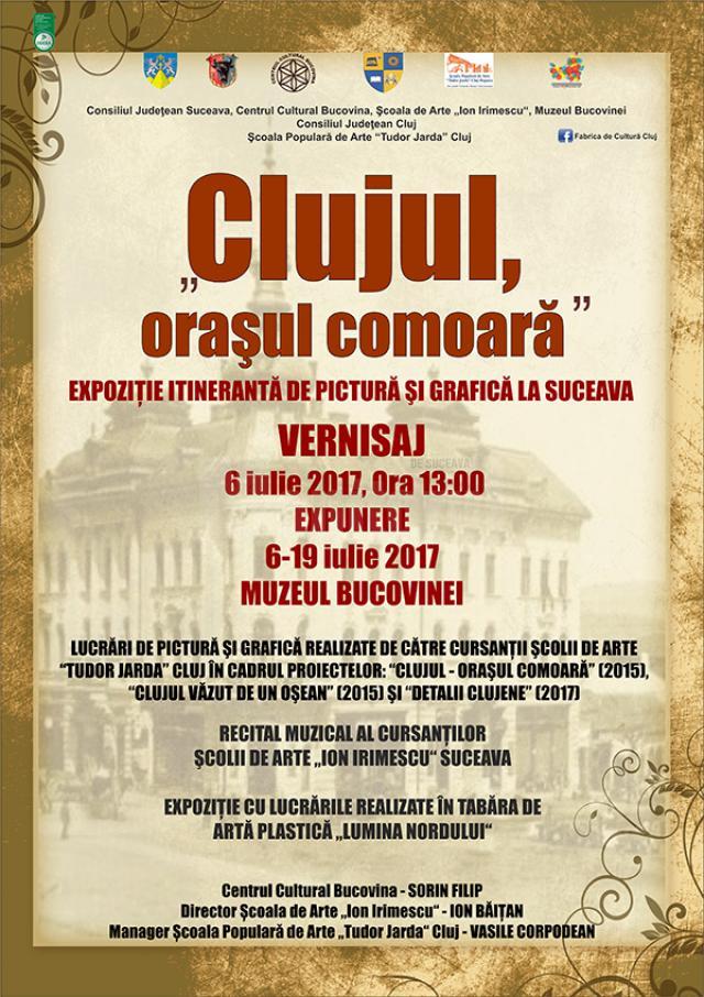 Vernisajul Expoziţiei itinerante de pictură „Clujul - oraşul-comoară”