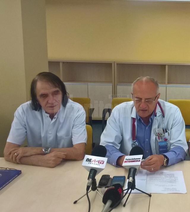 Dr. Nicolae Dobromir şi dr. Mihai Ardeleanu