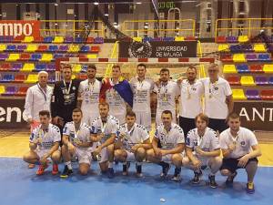 Handbaliștii suceveni proaspăt medaliați cu aur la Campionatele Europene Universitare