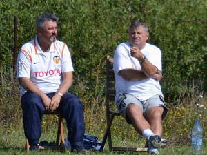 Radu Cașuba și Victor Gălușcă au promovat în Liga III-a. Sursa foto www.darabaneni.ro