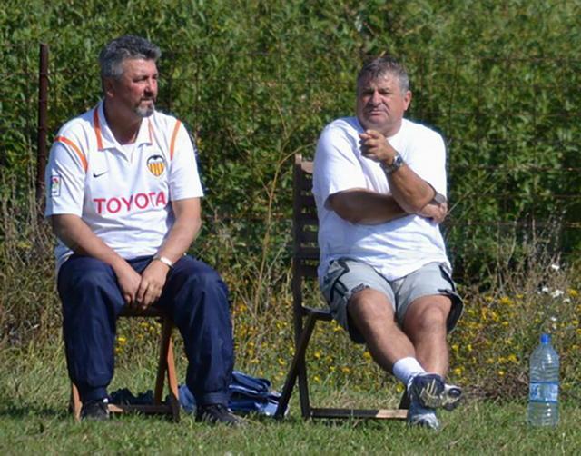 Radu Cașuba și Victor Gălușcă au promovat în Liga III-a. Sursa foto www.darabaneni.ro