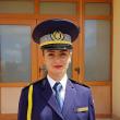 Anişoara Ţugui, şefă de promoţie a Şcolii Agenţilor Poliţiei de Frontieră Oradea