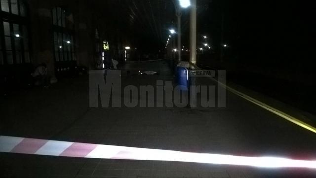 Polițist ucis cu lovituri de cuțit pe peronul Gării Burdujeni