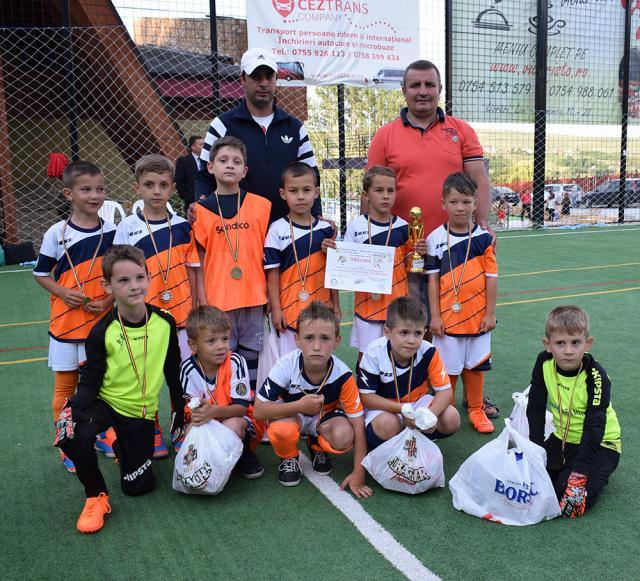 Trei trofee de la Cupa Municipiului Fălticeni la fotbal au revenit Clubului Juniorul Suceava