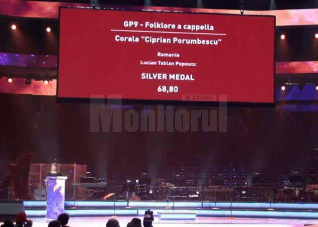 Două medalii de argint câştigate de Corala ”Ciprian Porumbescu” a Colegiului ”Ştefan cel Mare”, în Letonia