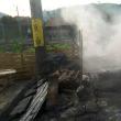 Incendiu cu pagube de 100.000 de lei la un banzic din Negrileasa