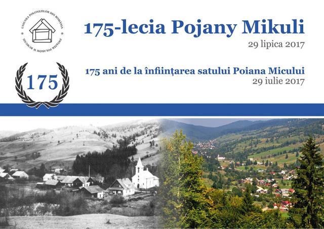 Sâmbătă se împlinesc 175 de ani de la înfiinţarea satului Poiana Micului