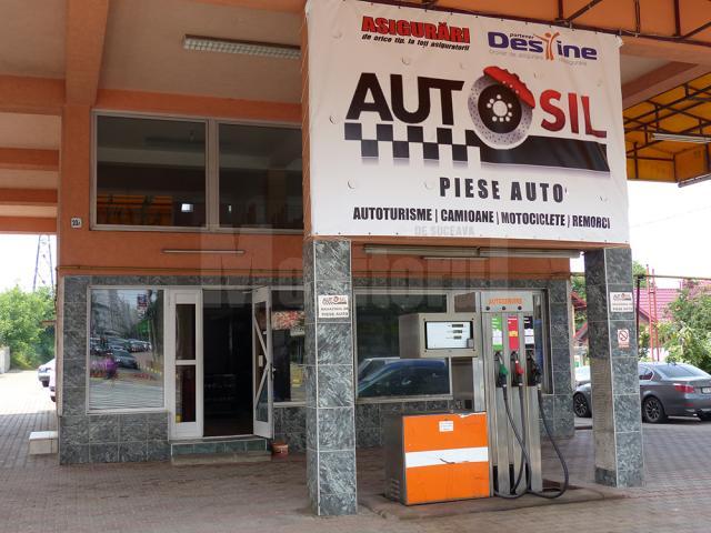 Magazinul de piese auto AUTOSIL s-a mutat de curând la parterul benzinăriei Peco Milenium, lângă Lidl Obcini din municipiul Suceava