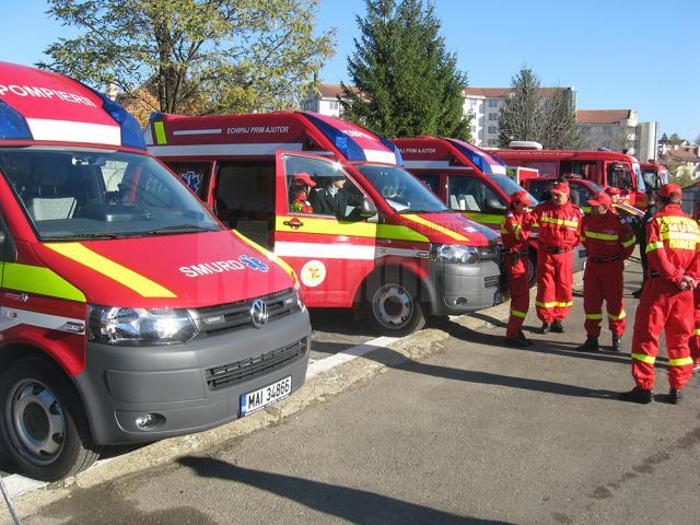 Ambulanţele tip B din dotarea ISU Suceava au înregistrat în şase luni, cumulat, 162 de zile de scoatere din intervenţie, pentru reparaţii