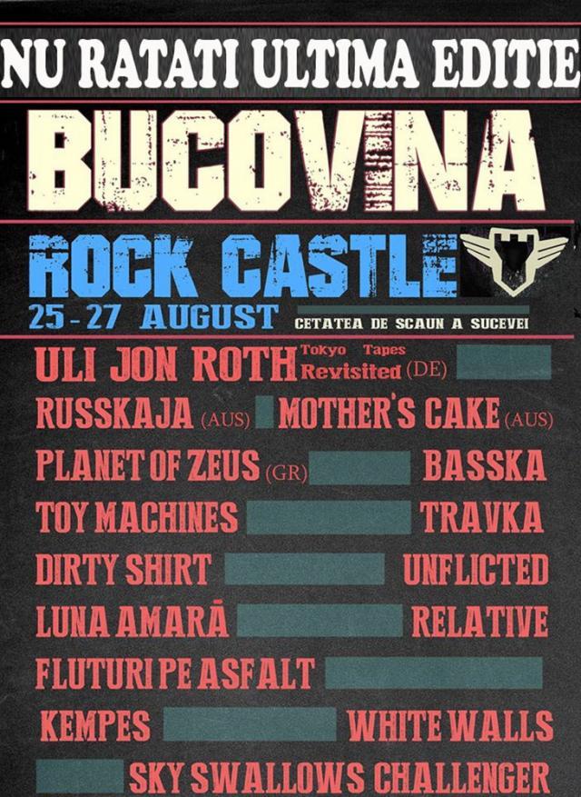 Bucovina Rock Castle 2017