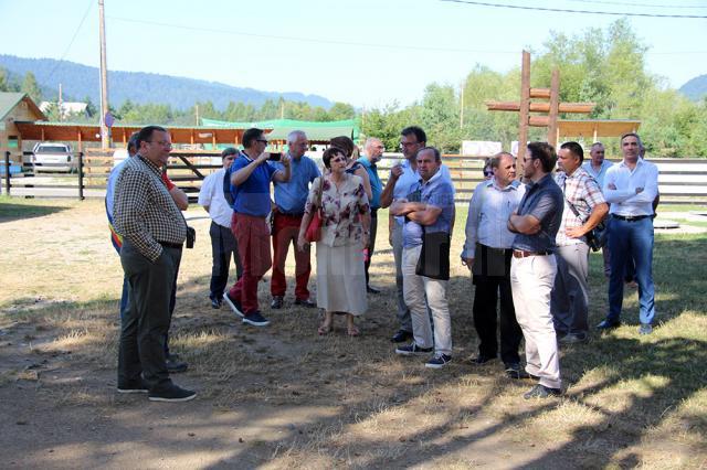 Flutur a arătat că în zona Gura Humorului este o treime din infrastructura turistică a judeţului