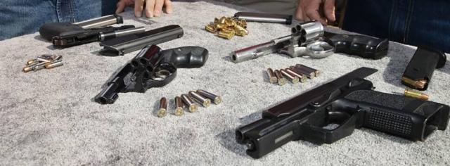 Arme și muniţie confiscate