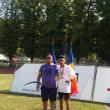 Antrenorul Cristian Prâsneac și dublul campiona național Andrei Dorin Rusu