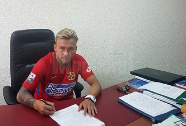 Golofca a semnat un contract pe o durată de 4 ani  cu cub FCSB