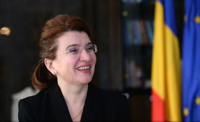 Ministrul pentru Românii de Pretutindeni, Andreea Păstîrnac.  Foto: Simion Mechno Agerpres