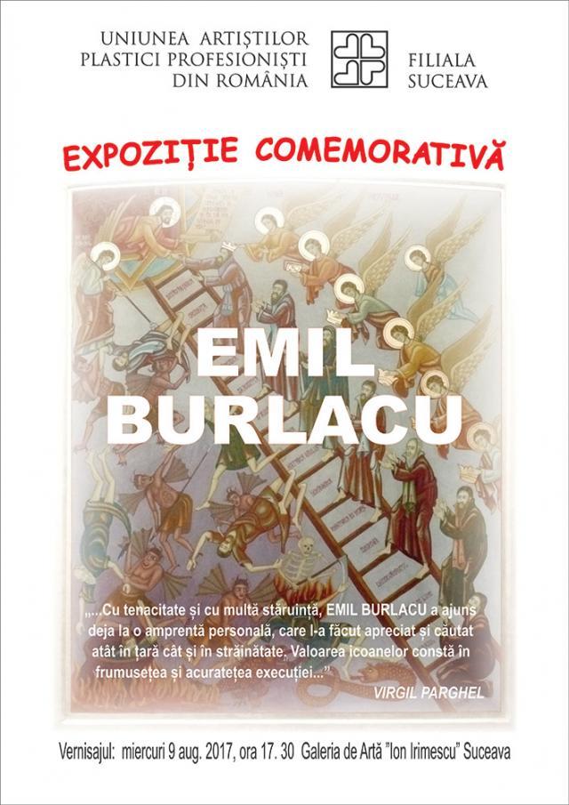 Expoziţia comemorativă Emil Burlacu