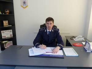 Inspectorul Gabriel Apopei, şeful Serviciului de Poliţie Rutieră Suceava