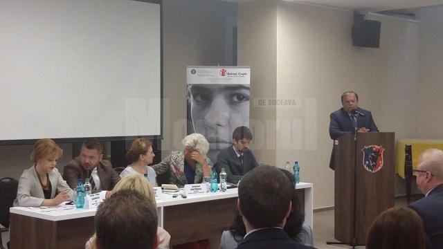 Preşedintele CJ, Gheorghe Flutur, prezintă experienţa Sucevei în relaţia cu românii din diaspora