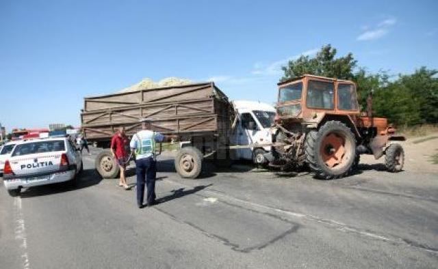 Accidentul s-a produs din cauza tractoristului