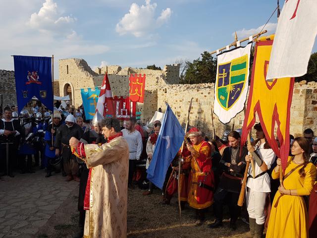 Festivitatea de deschidere a Festivalului Medieval a avut loc în curtea interioară a Cetății de Scaun Suceava