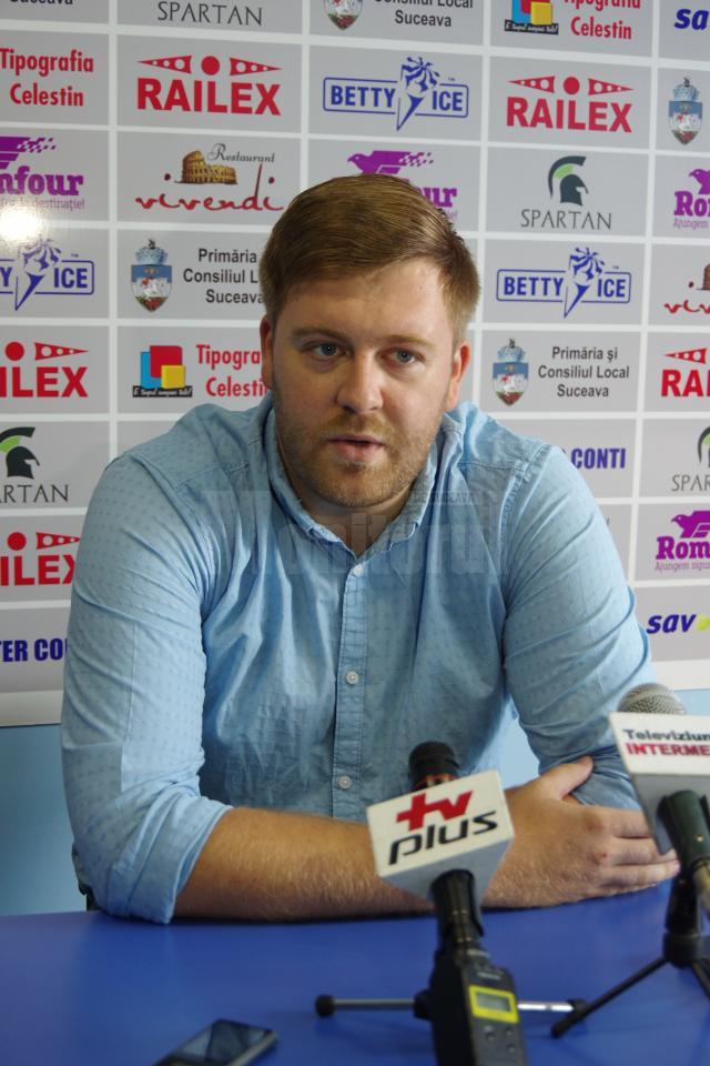 Andrei Ciutac, președintele Consiliului de Administrație al clubului Foresta Suceava