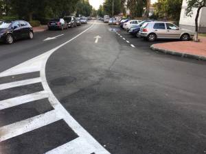52 de locuri de parcare au fost create odată cu modernizările de pe Strada Scurtă
