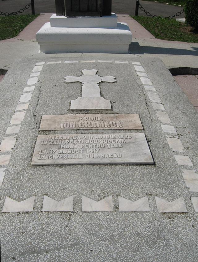 Ion Grămadă şi eroii din Primul Război Mondial, omagiaţi duminică în cimitirul Pacea
