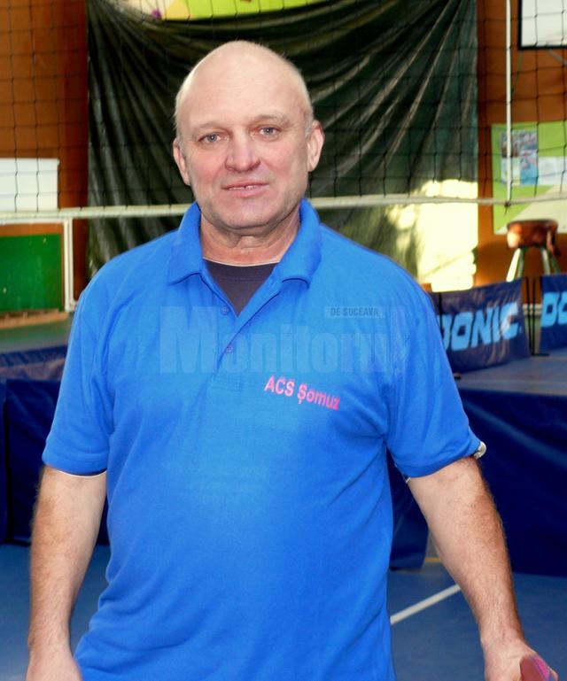 Cătălin Cozma, managerul echipei Şomuz Fălticeni