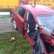 Mașinile implicate în accidentul care a avut loc pe 7 august, pe E 85, la Vadu Moldovei, soldat cu trei răniţi