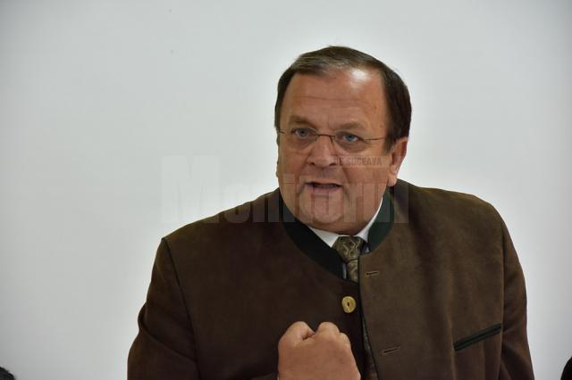 Preşedintele Consiliului Judeţean, Gheorghe Flutur