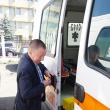Doctorul Lazareanu cu ambulanțele care au peste 700.000 km la bord